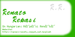 renato repasi business card